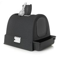 Curver CURVER KATTENBAK ANTR 51X38,5X39,5 Curver - Kattenbak - Antraciet - 51x38,5x39,5 cm, One Size, Antraciet