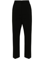 Sportmax pantalon de costume en laine mélangée - Noir