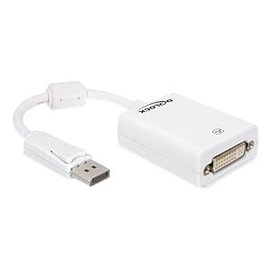 DeLOCK DisplayPort naar DVI-I adapter adapter 0,22 meter, Passief