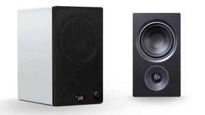 PSB Speakers: Alpha AM5 Draadloze Boekenplank Speakers - wit