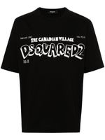 DSQUARED2 t-shirt Skater Fit en coton - Noir - thumbnail