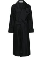 Issey Miyake manteau long Shaped Membrane - Noir - thumbnail