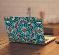 Laptop sticker Blauwe mandala - thumbnail