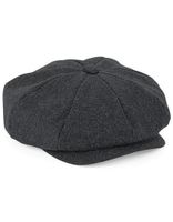 Beechfield CB629 Melton Wool Baker Boy Cap