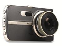 Technaxx Duitsland FullHD Auto Dashcam Recorder Groothoek Snelheidsteken Erkenning Voorste botsing en Lane Vertrek Waarschuwingen G-Sensor Voertuig Monitoring Camera TX-167