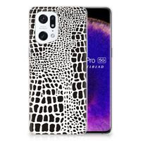 OPPO Find X5 Pro TPU Hoesje Slangenprint - thumbnail