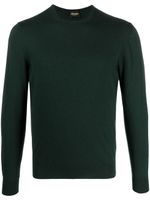 Drumohr pull en maille fine - Vert