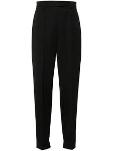 Prada pantalon fuselé à plis marqués - Noir