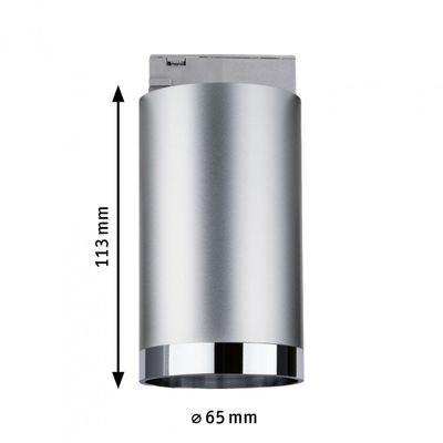 Paulmann Spot Tube Plafondspot URail GU10 Chroom (mat), Chroom
