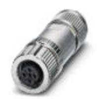 Phoenix Contact 1424700 Sensor/actuator connector, niet geassembleerd M12 Aantal polen (sensoren): 4 1 stuk(s) - thumbnail