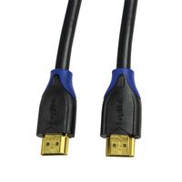 LogiLink CH0065 HDMI-kabel HDMI Aansluitkabel HDMI-A-stekker, HDMI-A-stekker 7.50 m Zwart 4K UHD, Audio Return Channel (ARC), Vergulde steekcontacten - thumbnail