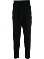 BOSS pantalon de jogging à logo imprimé - Noir