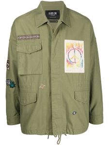 FIVE CM veste à détail de patch - Vert