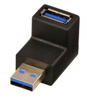 LINDY USB 3.2 Gen 1 (USB 3.0) Adapter [1x USB 3.2 Gen 1 stekker A (USB 3.0) - 1x USB 3.2 Gen 1 bus A (USB 3.0)] 71260 - thumbnail