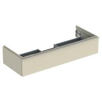 Geberit iCon wastafelonderkast 1 lade 118x47,6 cm, zandgrijs
