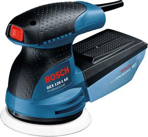 Bosch Professional GEX 125-1 AE 0.601.387.504 Excentrische schuurmachine Incl. koffer 250 W Ø 125 mm