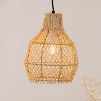 Nohr Hanglamp Imad Rattan, 20cm - Naturel