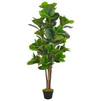 vidaXL Kunstplant met pot vioolbladplant 152 cm groen