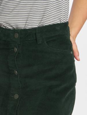 Noisy May / Rok nmSunny Corduroy Skater in groen