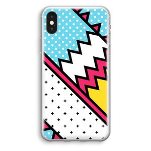 Pop Art #2: iPhone XS Transparant Hoesje