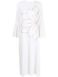 Bambah robe-caftan Camelia - Blanc