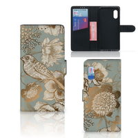 Hoesje voor Samsung Xcover Pro Vintage Bird Flowers - thumbnail