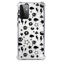 Extreme Case Samsung Galaxy A72 4G/5G Silver Punk