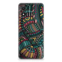 Motorola Moto E13 TPU bumper Aztec - thumbnail