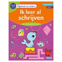 Deltas Oefenboek met Stickers Ik leer al Schrijven (4-5 jaar) - thumbnail