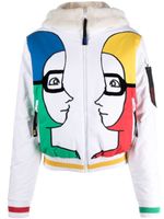 Rossignol x JCC Space veste bomber à capuche - Blanc