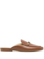 Michael Michael Kors mules Tiffanie en cuir - Marron