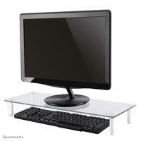 Neomounts NSMONITOR10 Monitorstandaard Hoogte: 8 cm (max) Transparant - thumbnail