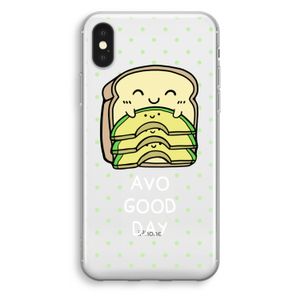 Avo Good Day: iPhone XS Transparant Hoesje