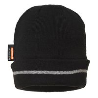 Portwest B023 Knitted Hat Reflective Trim - thumbnail