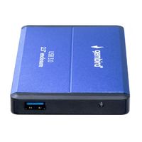 Gembird EE2-U3S-2-B behuizing voor opslagstations HDD-behuizing Blauw 2.5" - thumbnail