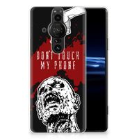 Sony Xperia Pro-I Silicone-hoesje Zombie Blood