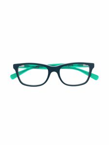 Nike Kids lunettes de vue bicolores à monture wayfarer - Vert