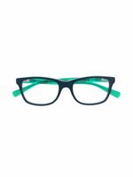 Nike Kids lunettes de vue bicolores à monture wayfarer - Vert - thumbnail