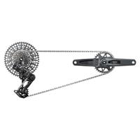 SRAM GX T-Type Eagle Transmission Groupset - 32T kettingblad, AXS POD-controller, 10-52t cassette, achterderailleur, ketting (170mm)