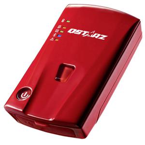 Qstarz BL-1000GT Standard GPS-logger Rood