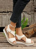 Casual Plain Slide Sandals