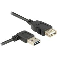 DELOCK Kabel EASY USB 2.0-A links/rechts haakse stekker > USB 2.0-A aansluiting 1 m