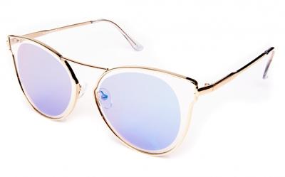 Kost zonnebril unisex ijsblauw/goud Kost zonnebril unisex ijsblauw/goud