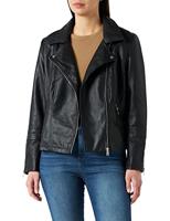 ONLY Carmakoma NOS Dames Caremmy Faux Leather Biker Noos Jacket, zwart, 48