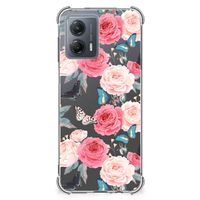 Motorola Moto G53 Case Butterfly Roses - thumbnail