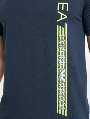 Armani / t-shirt Logo Stripe in blauw