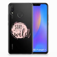 Huawei P Smart Plus Telefoonhoesje met Naam Boho Stay Wild