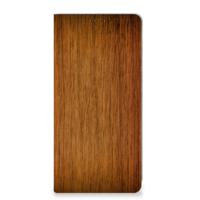 Samsung Galaxy A35 Book Wallet Case Donker Hout