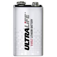 Ultralife U9VL-J-P 6LR61 9V batterij (blok) Lithium 1200 mAh 9 V 1 stuk(s) - thumbnail