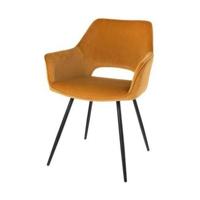 Riverdale Eve eetkamerstoel caramel